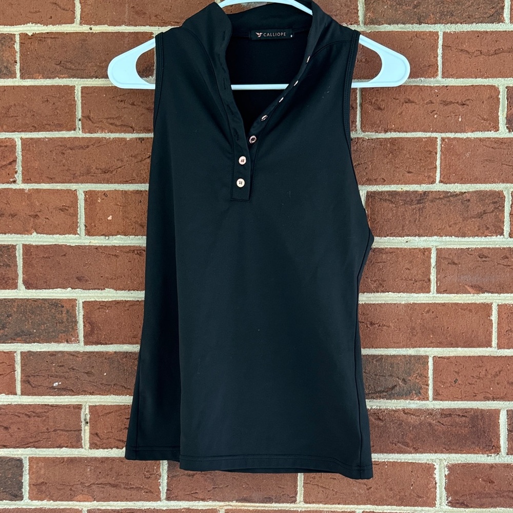 Callaway Women's Black Sleeveless Blouse
